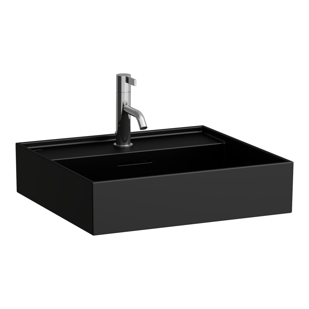 Wall-hung washbasins Black Matt Kartell LAUFEN H8103327161041 Laufen