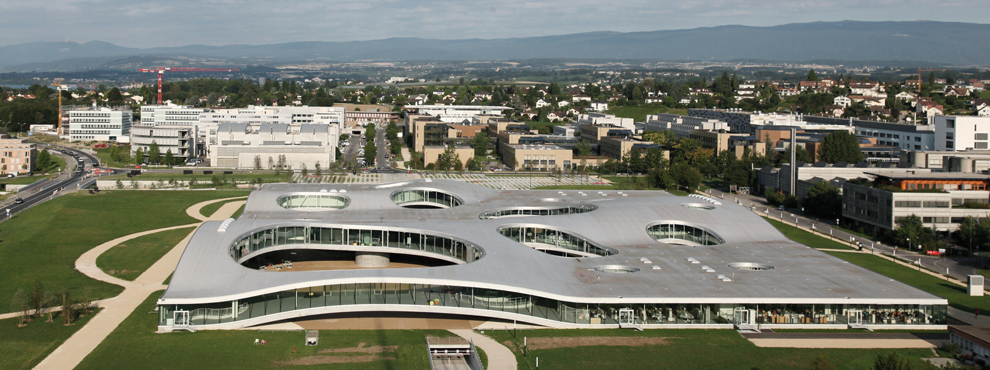 Rolex Learning Center, Switzerland, architecture, design